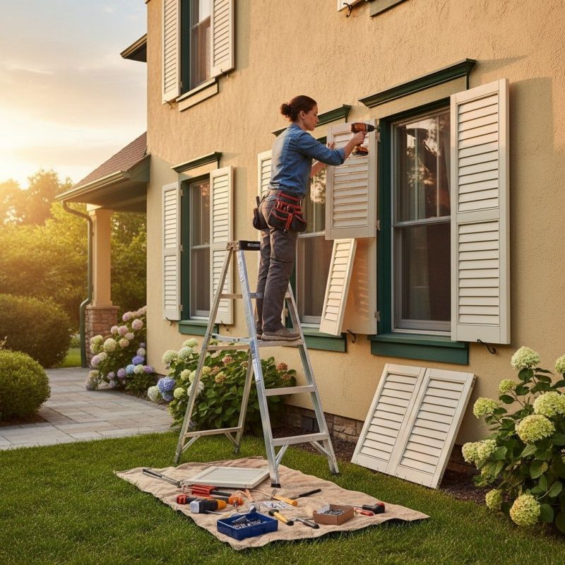 Exterior Shutters Repair in Overland Park, KS