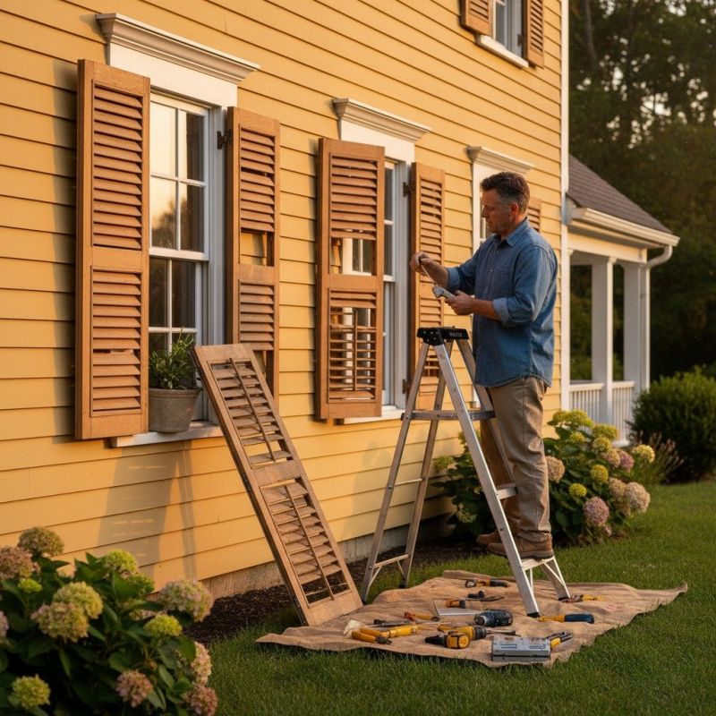 Shutter Handle Repair in Overland Park, KS